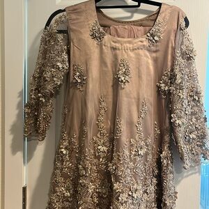 Pakistani Deisgner Dress with lehenga